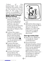 Preview for 8 page of Beko CFL7914S Manual