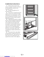 Preview for 14 page of Beko CFL7914S Manual