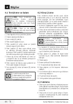 Предварительный просмотр 44 страницы Beko CFM4350B User Manual