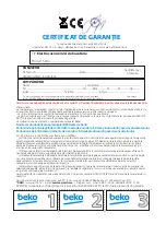 Предварительный просмотр 85 страницы Beko CFM4350B User Manual