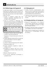 Предварительный просмотр 35 страницы Beko CFM6151W User Manual