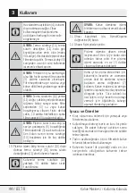 Preview for 44 page of Beko CFM6201W User Manual