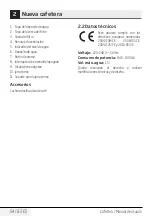 Preview for 54 page of Beko CFM6201W User Manual