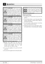 Preview for 10 page of Beko CFM63501 User Manual