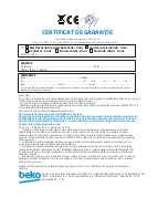 Предварительный просмотр 85 страницы Beko CFM6350I User Manual