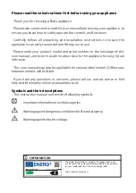 Preview for 2 page of Beko CFP1691B User Manual