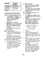 Предварительный просмотр 11 страницы Beko CG 51011 GS User Manual