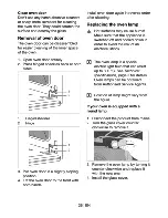 Предварительный просмотр 26 страницы Beko CG 51011 GS User Manual