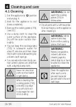 Preview for 16 page of Beko CGM 5202 R User Manual