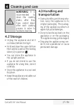 Preview for 17 page of Beko CGM 5202 R User Manual