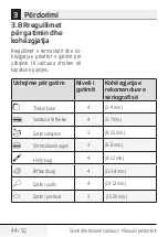 Preview for 44 page of Beko CGM 5202 R User Manual