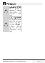 Preview for 45 page of Beko CGM 5202 R User Manual