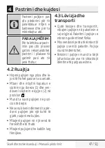 Preview for 47 page of Beko CGM 5202 R User Manual