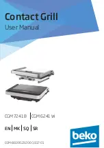 Beko CGM 6241 W User Manual preview