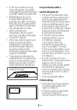 Preview for 8 page of Beko CH 140020 D User Manual