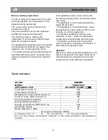 Preview for 16 page of Beko CHA 33100 - ANNEXE 950 Instructions For Use Manual