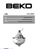 Beko CHA 36000 Instructions For Use Manual preview