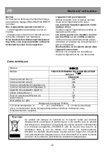 Preview for 29 page of Beko CHA28000 Instructions For Use Manual