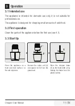 Preview for 11 page of Beko CHG 81442 BX User Manual