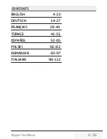 Preview for 3 page of Beko CHG7402X User Manual