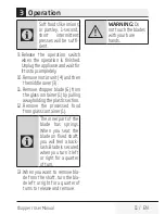 Preview for 11 page of Beko CHG7402X User Manual