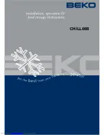 Preview for 1 page of Beko CHILL66B Manual