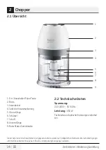 Preview for 14 page of Beko CHP6450W User Manual