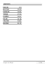 Preview for 3 page of Beko CHP7504W User Manual