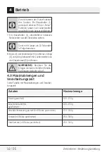 Preview for 16 page of Beko CHP7504W User Manual