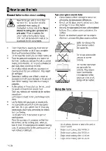 Preview for 14 page of Beko CIHV20B User Manual