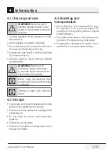 Preview for 9 page of Beko CJB6040W User Manual