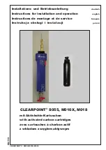 Preview for 1 page of Beko CLEARPOINT M010VWMX Instructions For Installation And Operation Manual