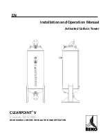 Preview for 1 page of Beko CLEARPOINT V Installation And Operation Manual