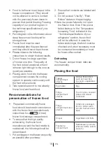 Preview for 20 page of Beko CN 142220 DS User Manual