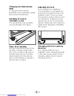 Preview for 11 page of Beko CN 142240 X Instruction Manual