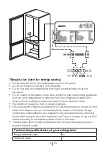 Preview for 9 page of Beko CN 148220 X User Manual