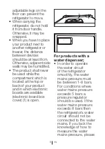 Preview for 9 page of Beko CN147243GW Manual