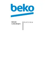 Preview for 207 page of Beko CN147243GW Manual