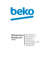 Предварительный просмотр 1 страницы Beko CN153220DH_1 Manual