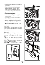 Preview for 24 page of Beko CN153220X User Manual