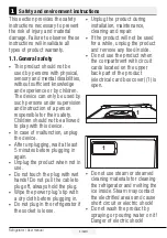 Preview for 4 page of Beko CN160230PT User Manual