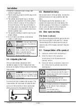 Предварительный просмотр 10 страницы Beko CN160230PT User Manual