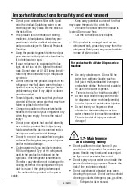 Preview for 7 page of Beko CN160237W User Manual