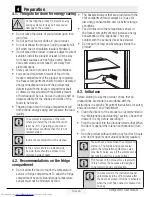 Preview for 11 page of Beko CN161220D User Manual