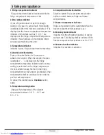 Preview for 13 page of Beko CN161220D User Manual