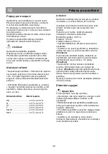 Preview for 41 page of Beko CN228200 Instructions For Use Manual