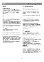 Preview for 45 page of Beko CN228200 Instructions For Use Manual