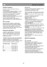 Preview for 52 page of Beko CN228200 Instructions For Use Manual