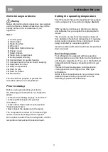 Preview for 10 page of Beko CN236220 Instructions For Use Manual