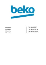 Beko CN240220 Manual preview